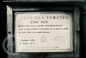 historická cedulka, archív skanzenu v Rožnově, nedatováno