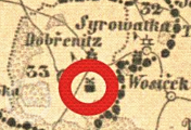 mapa Království českého, Mapa království českého 1850, 1850