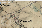 Druhé voj. mapavání, Historical Maps of the Habsburg Empire Österreichisches Staatsarchiv, 1806 - 1869