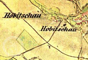 II. vojenské mapování, výřez,, II. vojenské mapování, výřez, viz  http://oldmaps.geolab.cz/, 1842 – 1852,  Františkovo, 1: 28 800