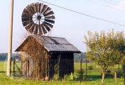 celkový pohled na původní mlýnek, Doubek Jan, 2008