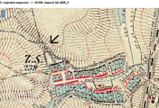 III. vojenské mapování, výřez, III. vojenské mapování, výřez, oldmaps.geolab.cz, 1877 - 80., 1877 - 80.