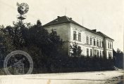 Nemocnice s čerpadlem, Zeman J., archív Vlastivědného muzea ve Vysokém nad Jizerou č. 10448, 1920