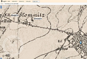 III. vojenské mapování, výřez, III. vojenské mapování, výřez, oldmaps.geolab.cz, 1877 - 80., 1877 - 80.