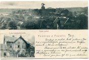 historická pohlednice, pohled na Sivice, neznámý, 1907
