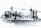 dobová kresba, Hausman A., 1890