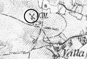 III. vojenské mapování, ., III. vojenské mapování, výřez, oldmaps.geolab.cz, ., 1877 - 80