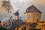 Kresba obou mlýnů na Břevnově, neznámý, okolo 1900