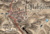 detail mapy, I. vojenské mapování, , oldmaps.geolab.cz,, 1764 - 68.