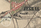 výřez mapy, II. vojenské mapování, , oldmaps.geolab.cz,, 1836-52