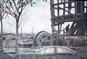 rozebírání mlýna, neznámý, 1947