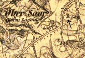 III. vojenské mapování,, III. vojenské mapování, výřez, oldmaps.geolab.cz,, 1877-80