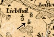 mapa Království českého, Mapa království Českého (Kummersbergerova), 1850