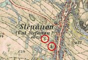 výřez, III. vojenské mapování, výřez, oldmaps.geolab.cz,, 1869-87