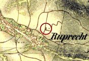 výřez mapy, II. vojenské mapování, výřez, oldmaps.geolab.cz,, 1836 - 52.