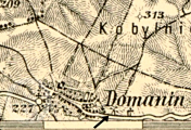 III. vojenské mapování, výřez, III. vojenské mapování, výřez, oldmaps.geolab.cz,, 1877 - 80.