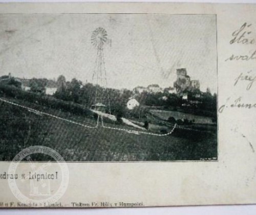 Větrný mlýn Lipnice nad Sázavou