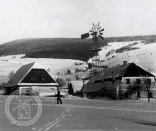 Větrný mlýn Deštné v Orlických horách