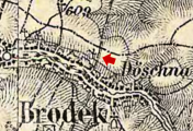 historická mapa, III. vojenské mapování, výřez, oldmaps.geolab.cz, 1877 - 80., 1877 - 80